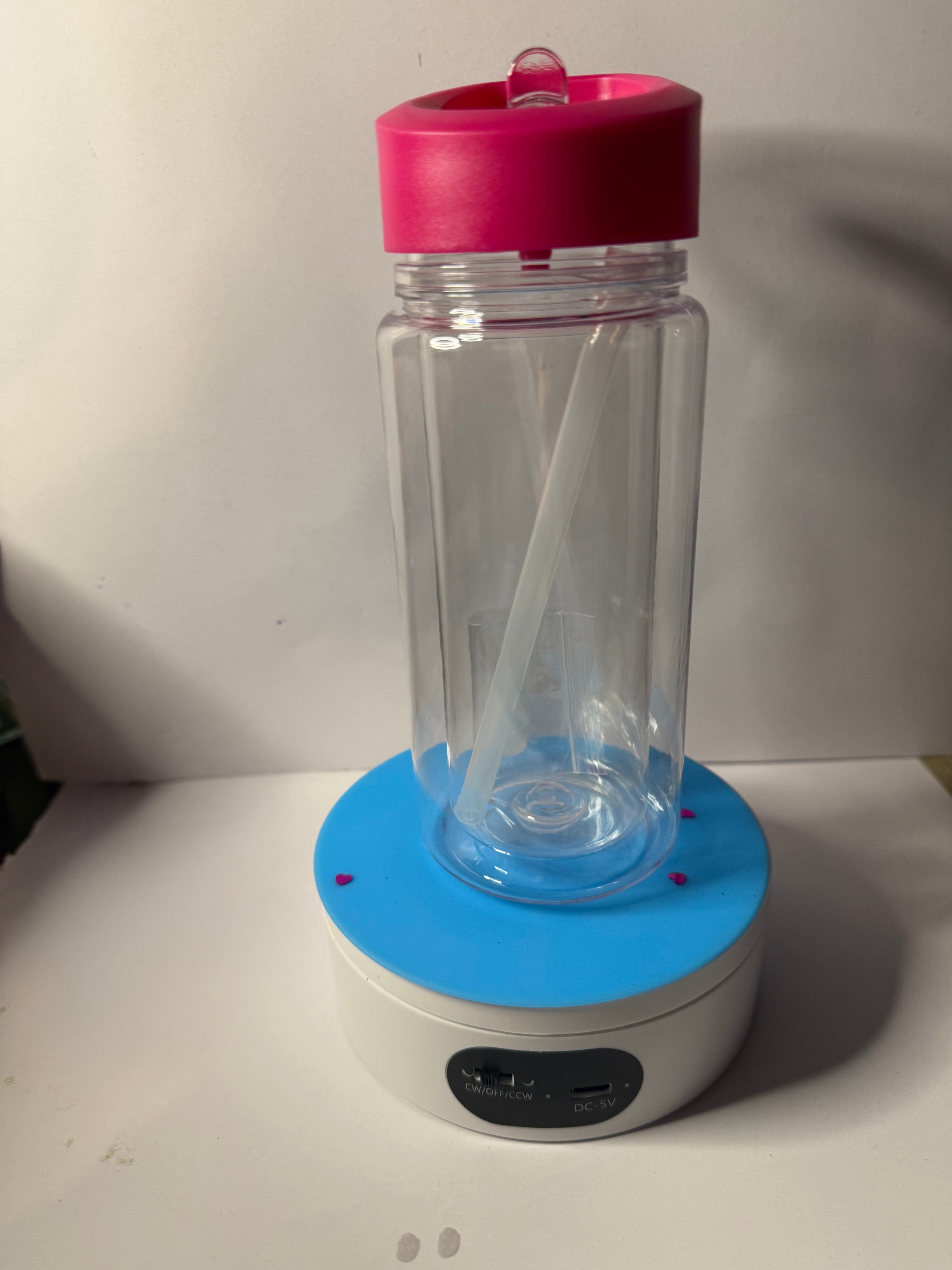 Vaso 10 onzas rosa oscuro